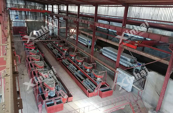 flotation of oxide copper ore tailings